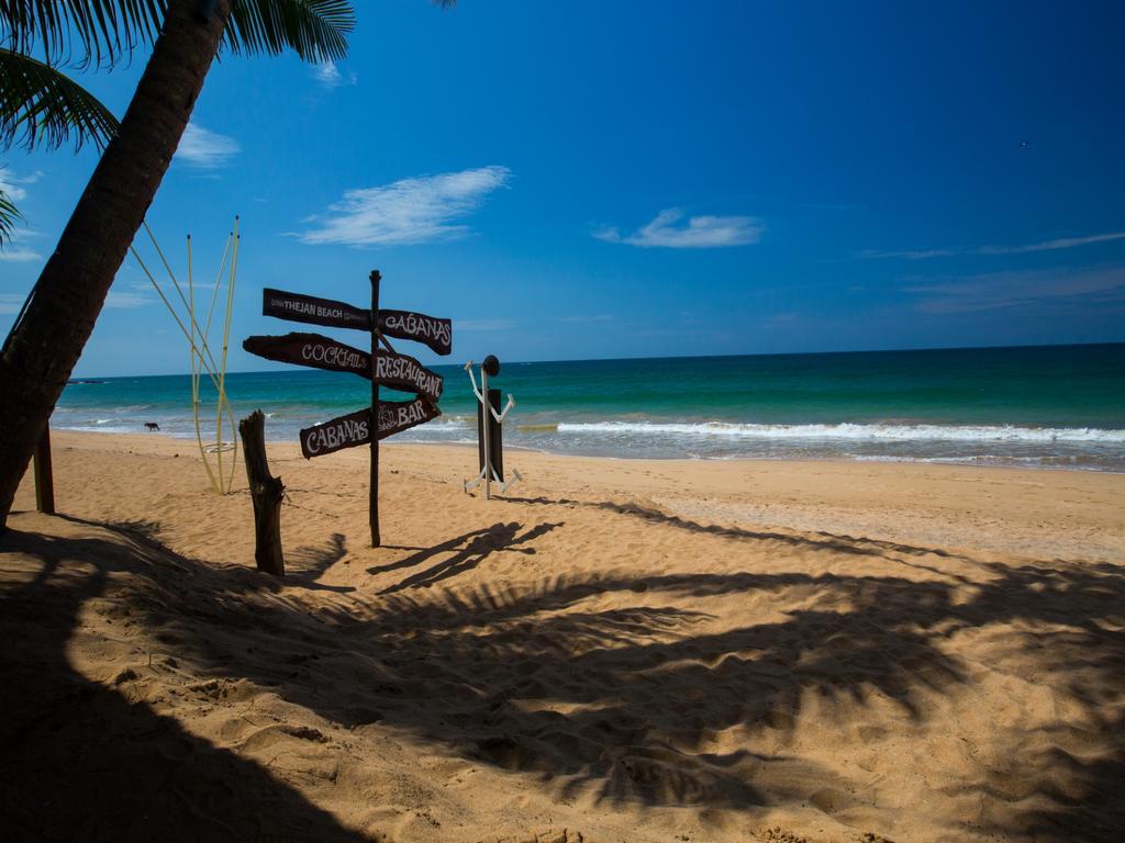 Thejan Beach Cabanas Бентота Экстерьер фото