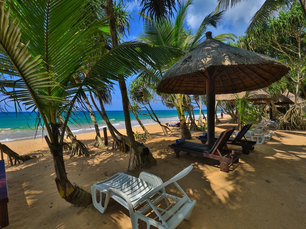 Thejan Beach Cabanas Бентота Экстерьер фото